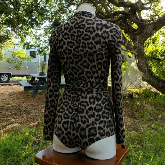 Agent Provocateur Leopard Print "Iona" Body Suit - Picture 2 of 5